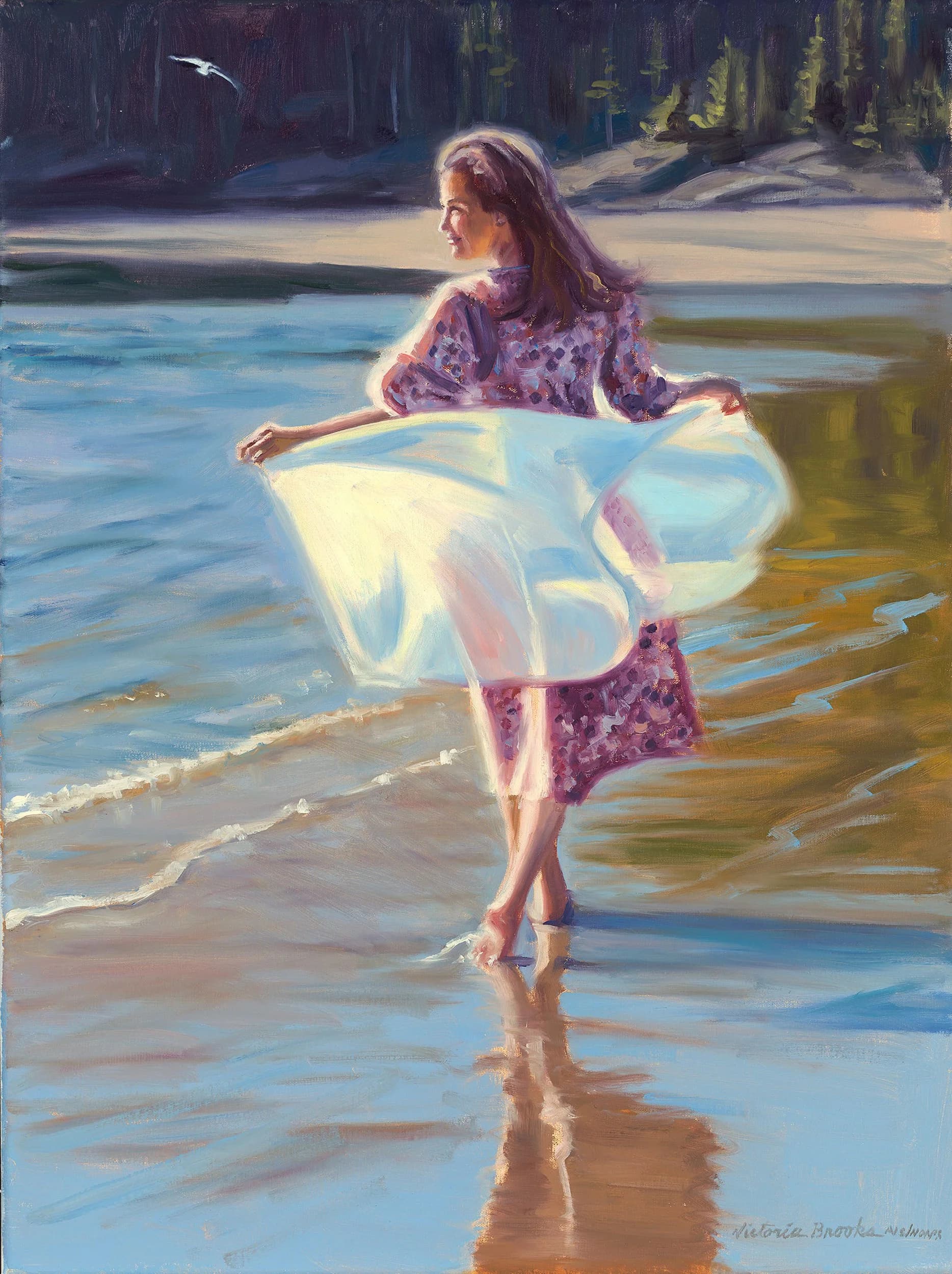 Fresh Air — oil painting by Victoria Brooks