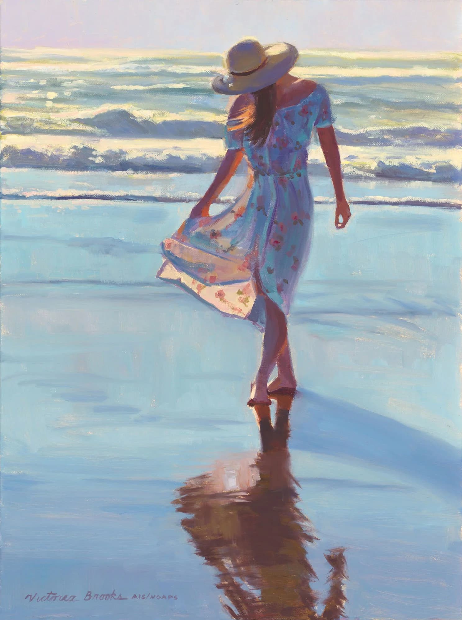 Sheer Bliss — oil painting by Victoria Brooks