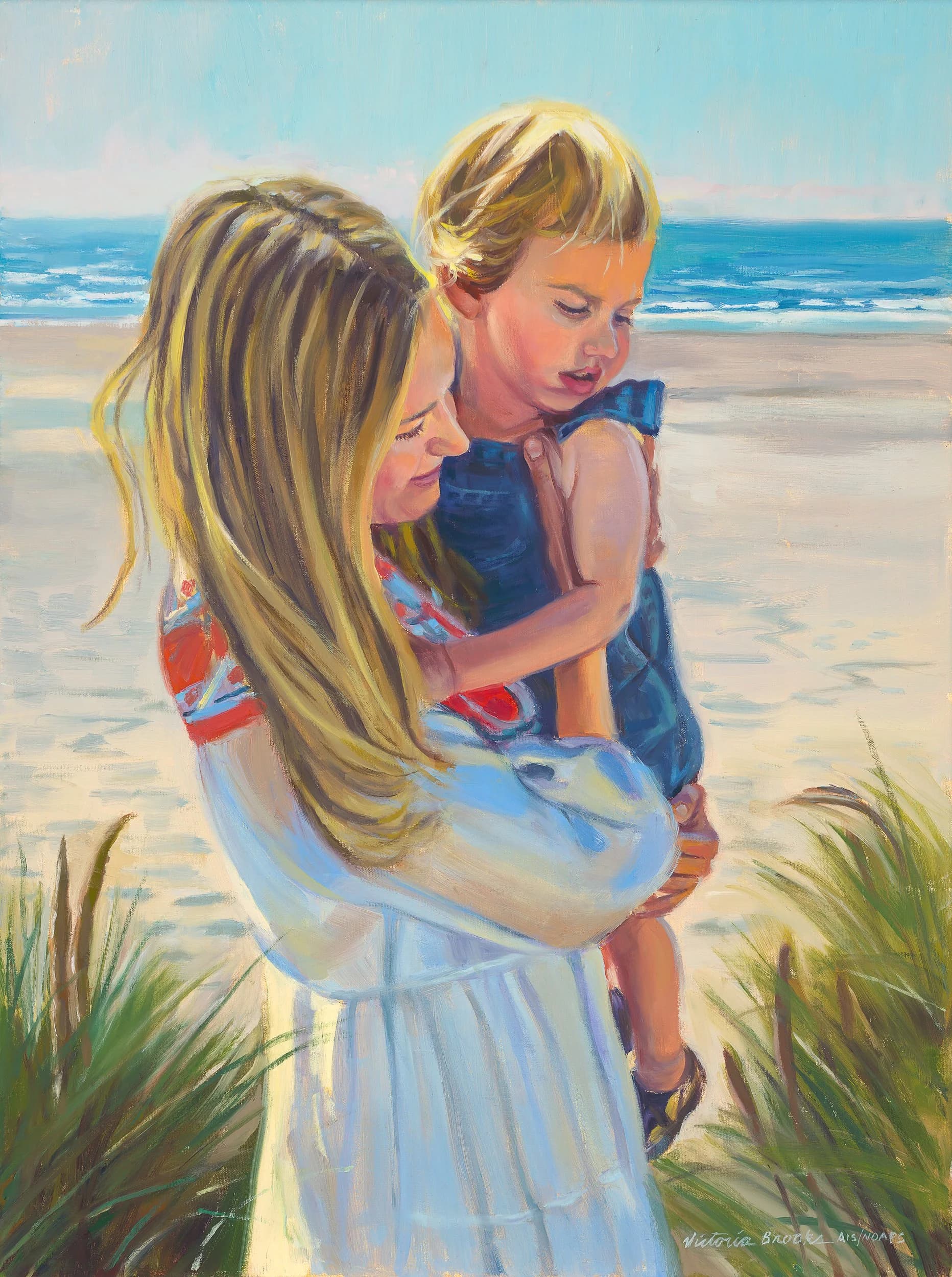 Show Me the Way — oil painting by Victoria Brooks