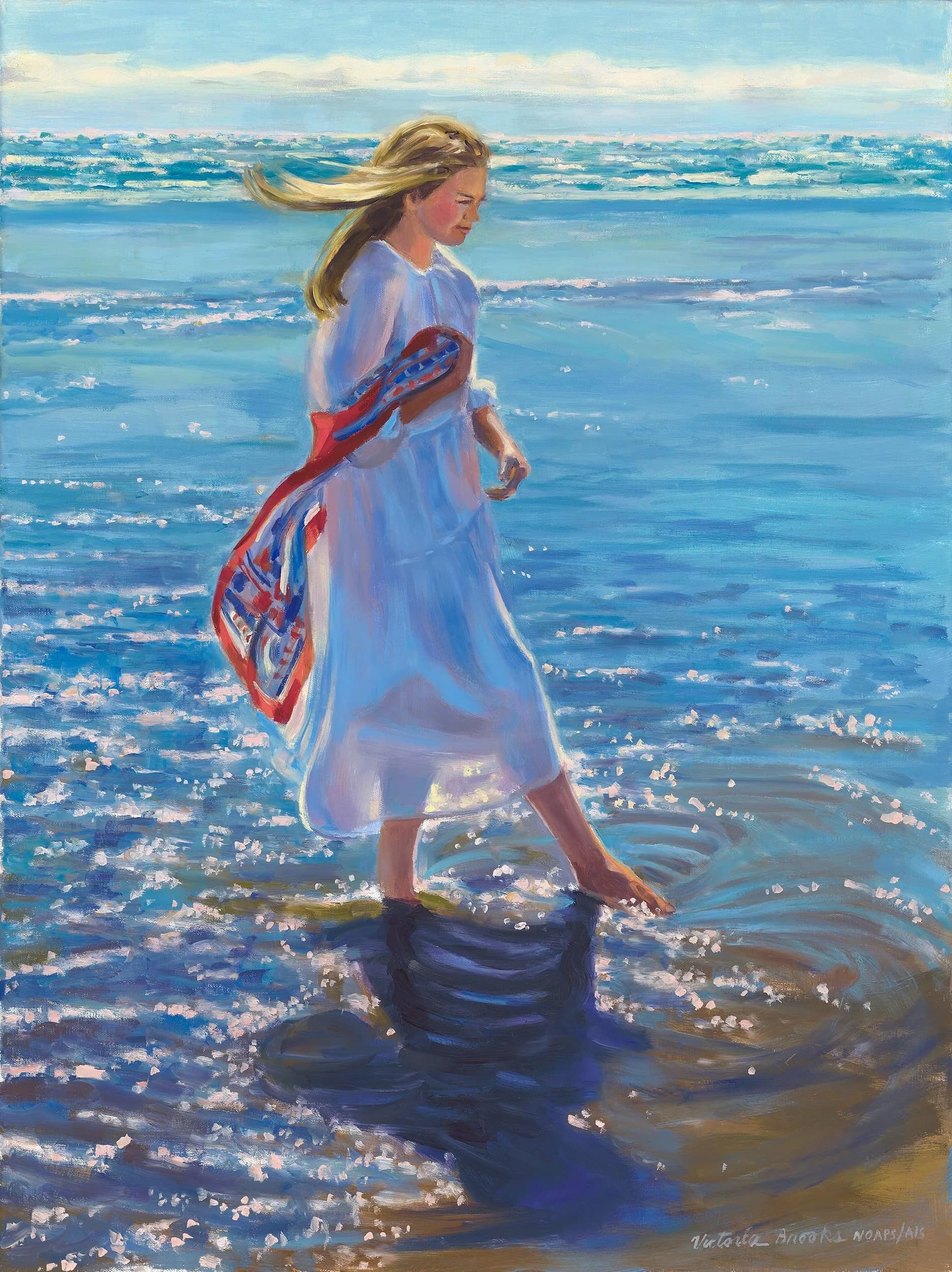 Sparkle — oil painting by Victoria Brooks