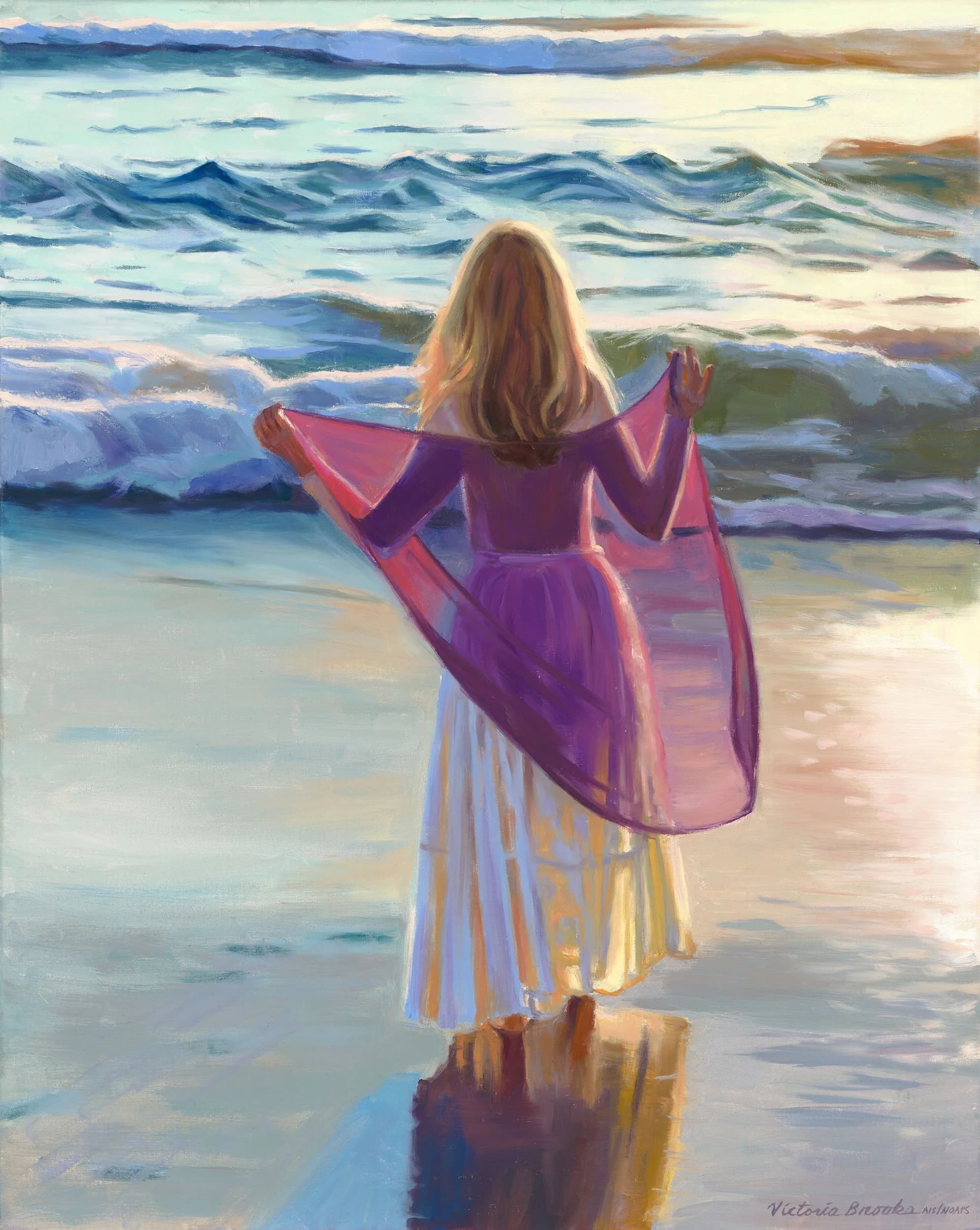 Transparency — oil painting by Victoria Brooks
