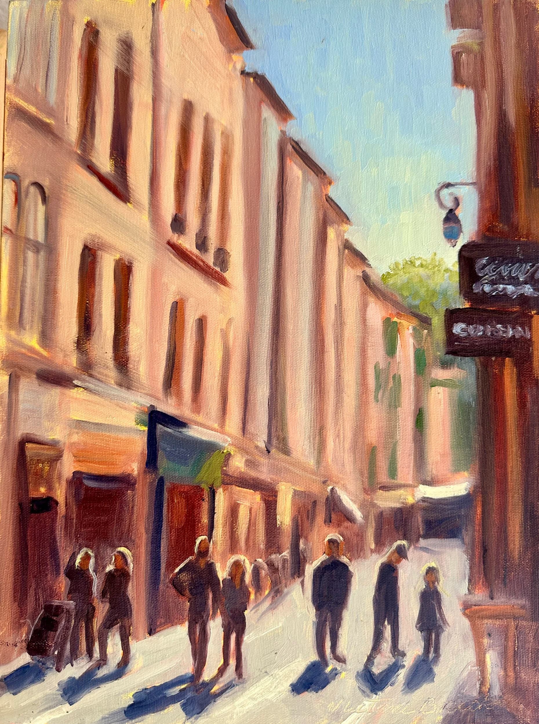Aix en Provence — oil painting by Victoria Brooks