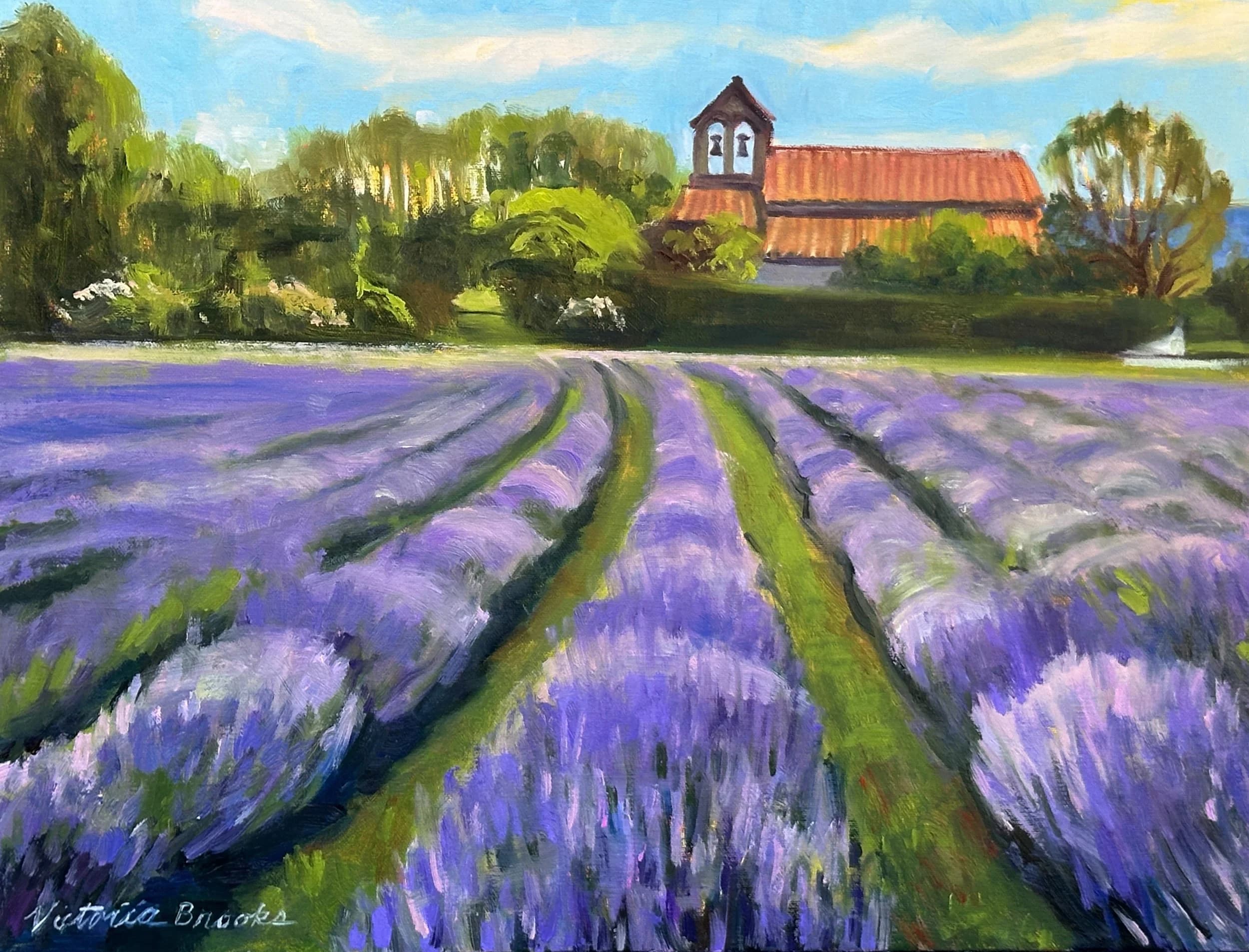 Salagon Lavender — from the Plein Air collection by Victoria Brooks