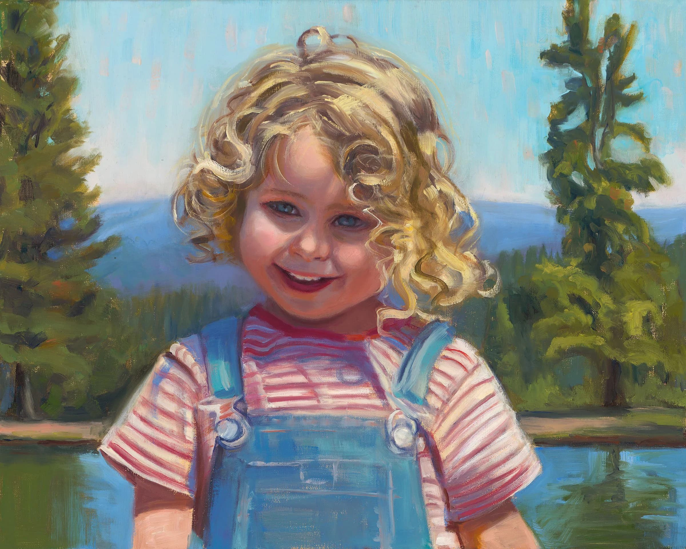 Sara — oil painting by Victoria Brooks